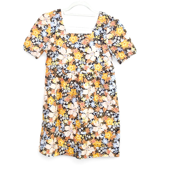 Billabong Girls’ Dress Coastal Surfer Girl Beachwear Floral Summer Style Sz L - Picture 2 of 10